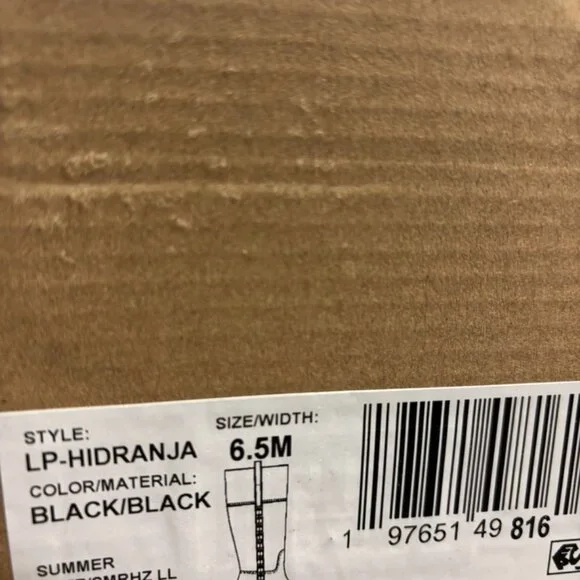 Lucky Brand Women’s Hidranja Black Knee High Boots, Size 6.5 M